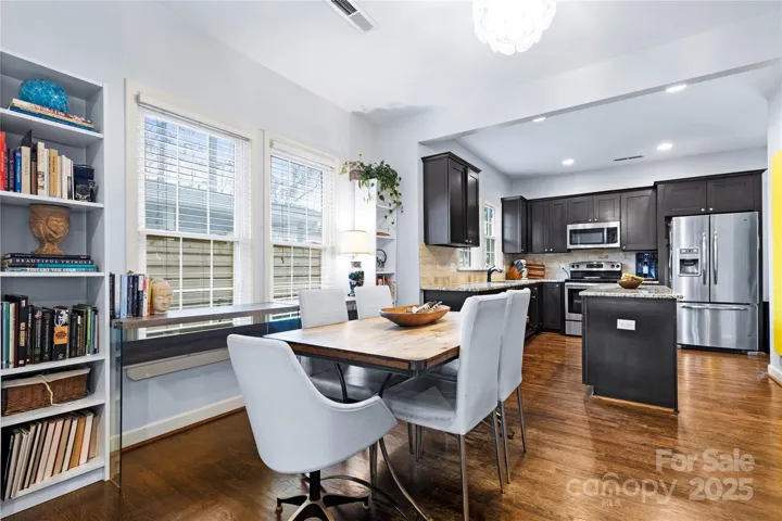 Large Open Floorplan with Fireplace and Natural Light
