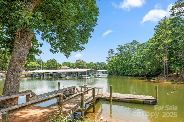 Bluff Villas community Dock right out back from the unit