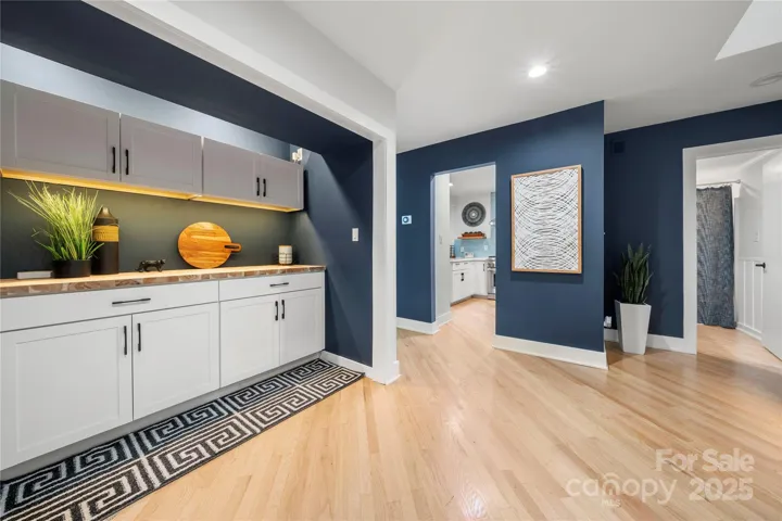 extra storage or coffee bar