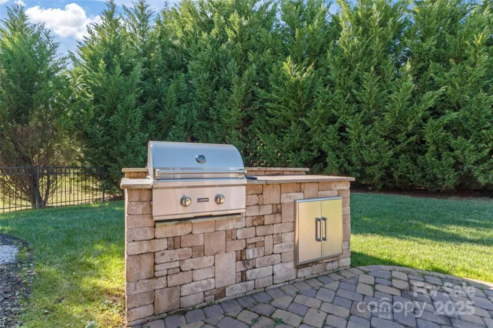 Outdoor Kitchen - Hooked up to Natural Gas Line