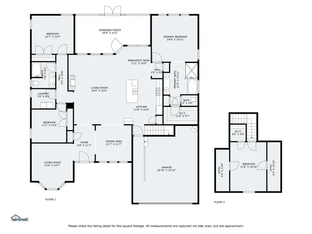 Floorplan with Measurements