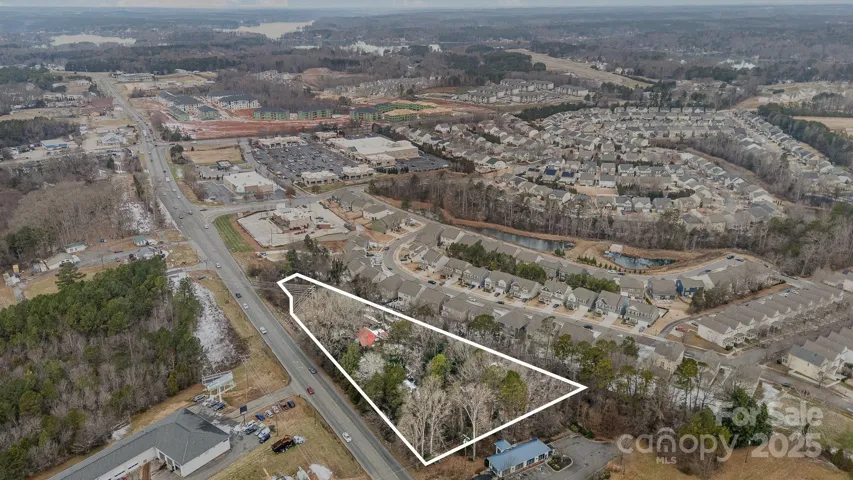 Location is surrounded by homes, businesses and retail.