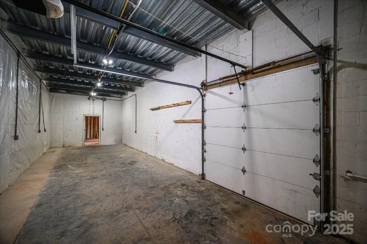 Garage in Basement