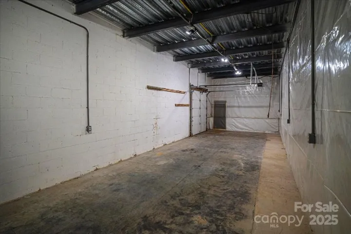 Garage in Basement