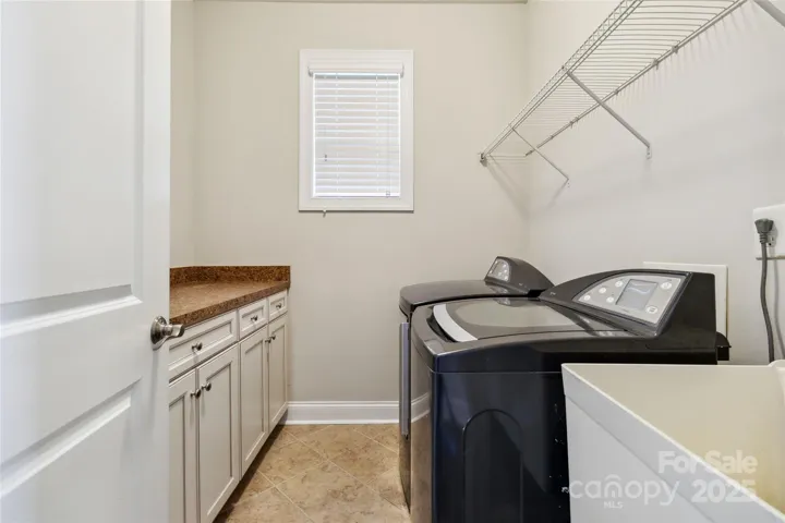 Laundry room. Washer and Dryer included.