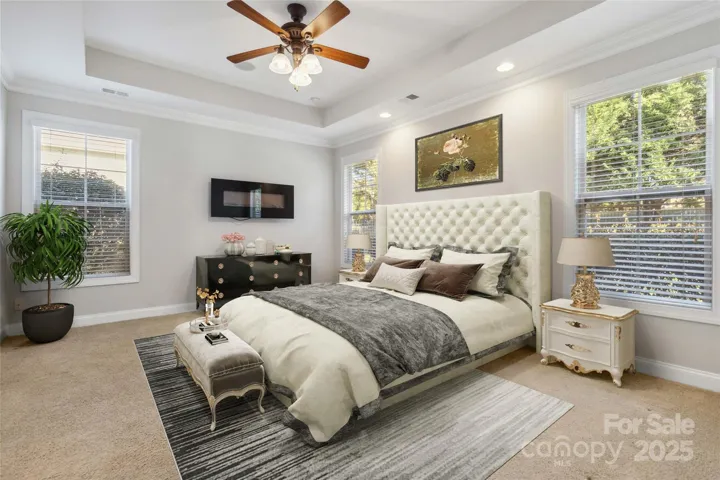 Primary Bedroom - Virtually Staged