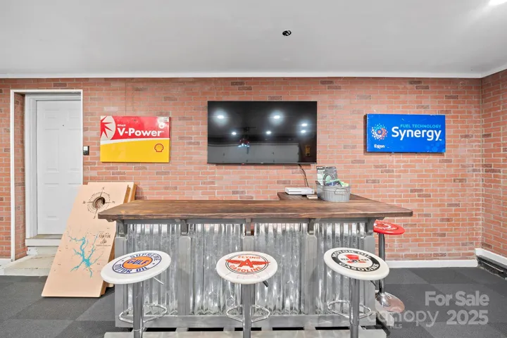 Bar Area in converted Garage to Game/Recreation Room!