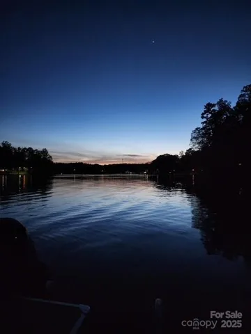Evening lake view