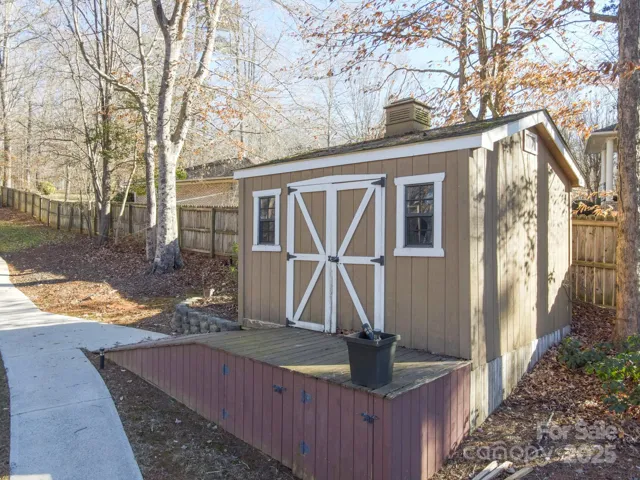 Shed to remain on property!