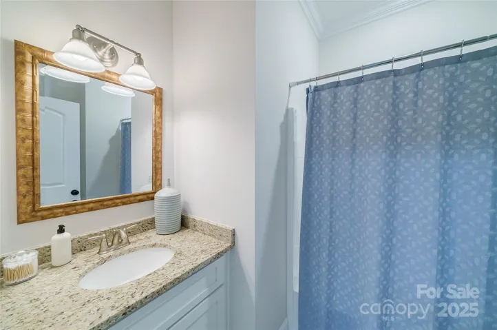 Basement level full bath