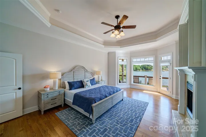 Main level primary suite.