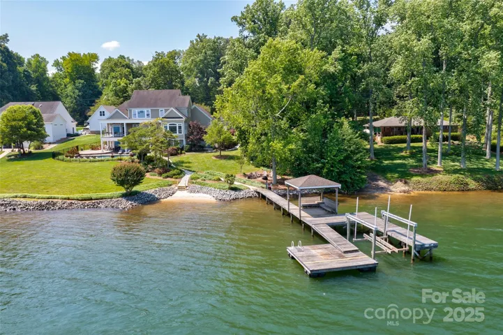 As the name of the street says...  Deep Water Cove! with stunning views of the main channel.