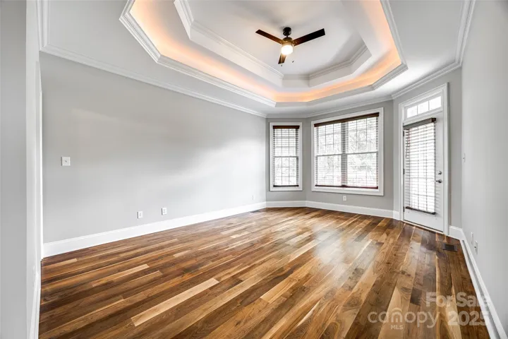 Primary bedroom on main