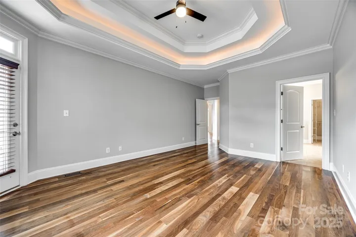 Primary bedroom on main