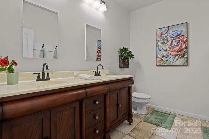 Large primary bathroom