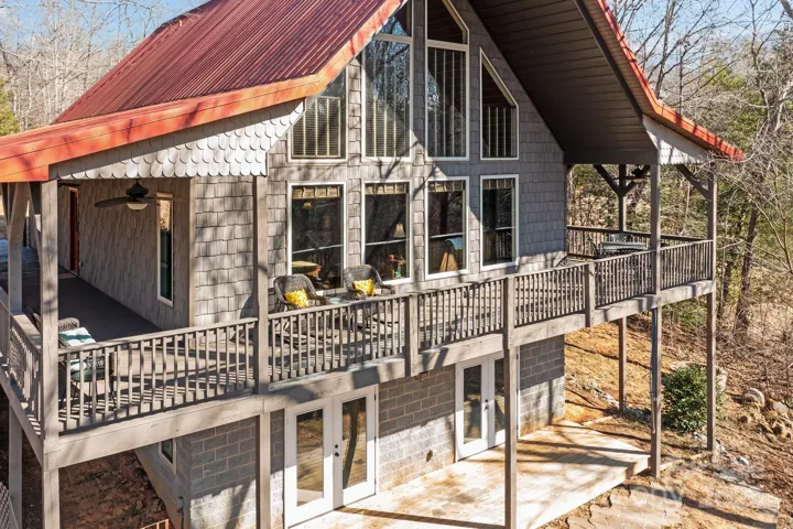 Wrap around porch with big views