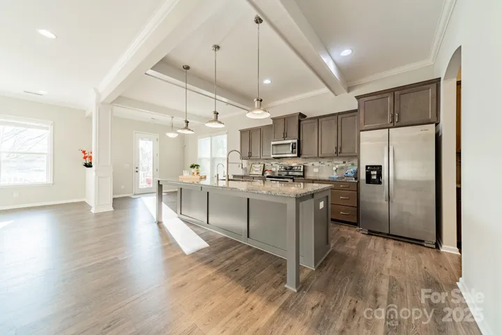 Big, beautiful kitchen ALSO has a butler pantry AND a walk-in pantry.