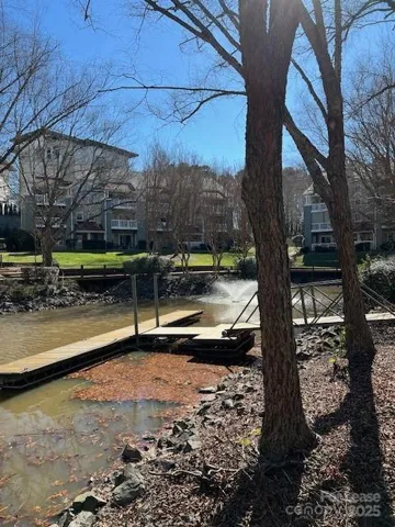 Great floating dock for dropping in your paddle board or kayak