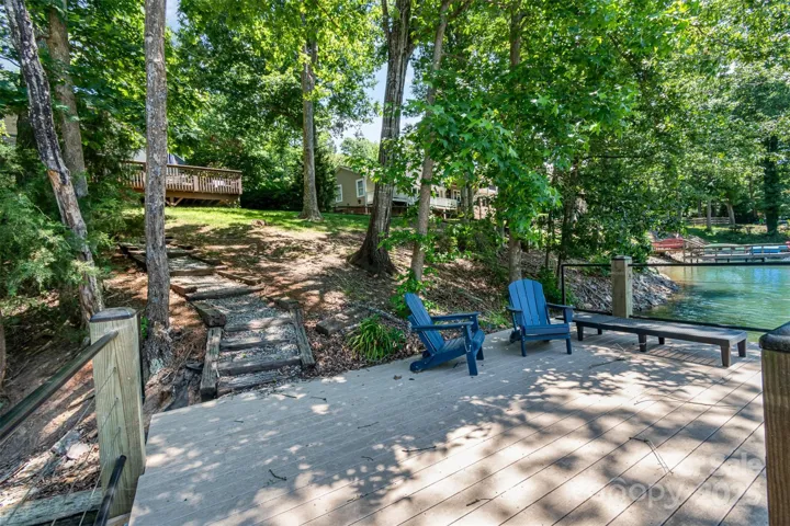 Gently slope to water