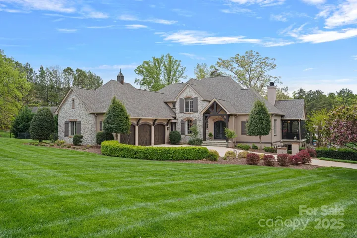 Beautiful front lawn view