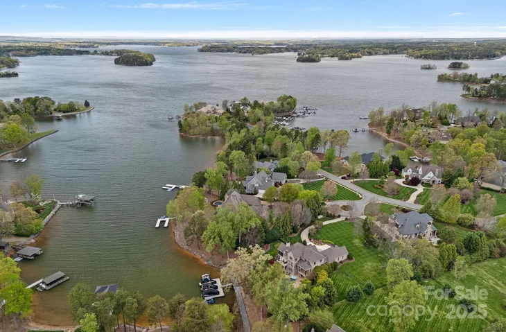 Drone view of property and proximity to Main Channel