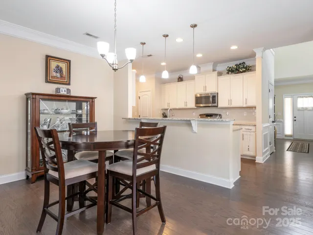 Dining Area into Kitchen