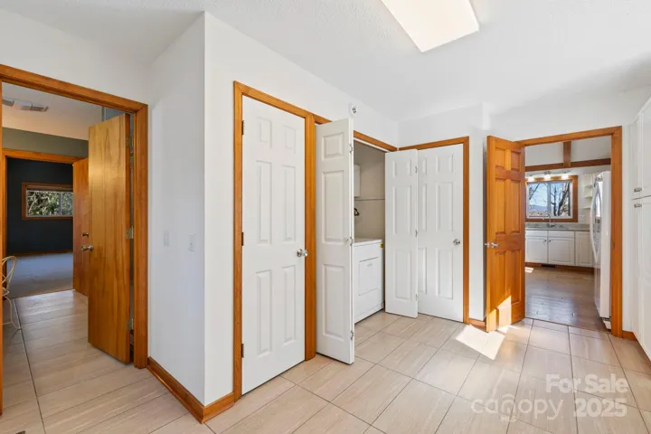 So much storage in laundry area!