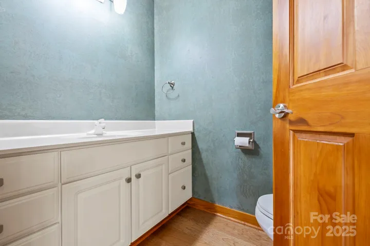 Main level half bath