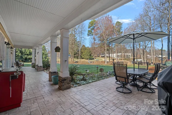Enjoy meals or sunning on the outdoor patio - grill has hard-lined gas access.