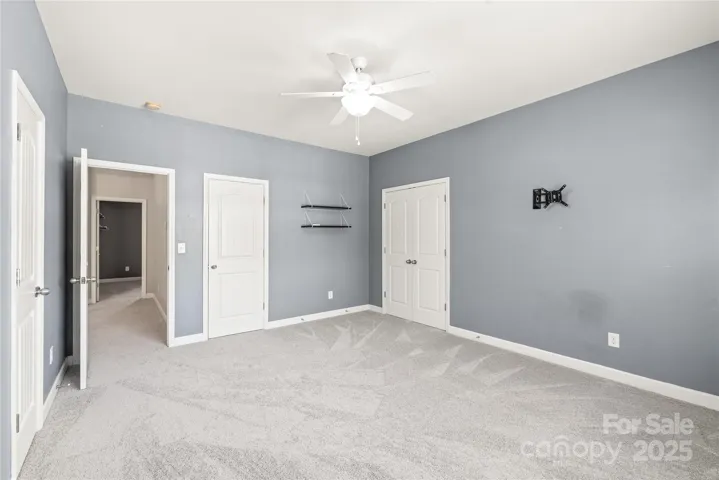 Bedroom 2: Another large bedroom upstairs with 2 closets.