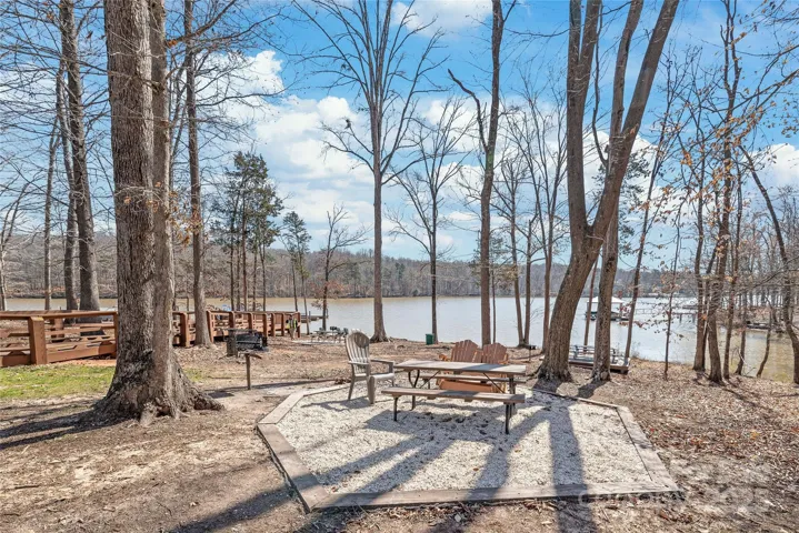 Relaxing park in community