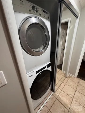 In unit laundry