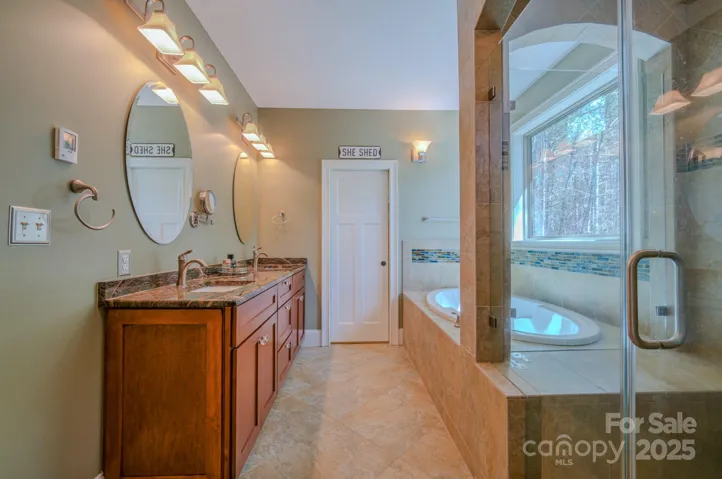 ensuite for upstairs primary bedroom