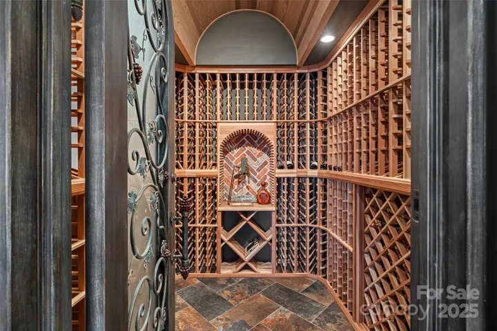 Basement Wine Storage