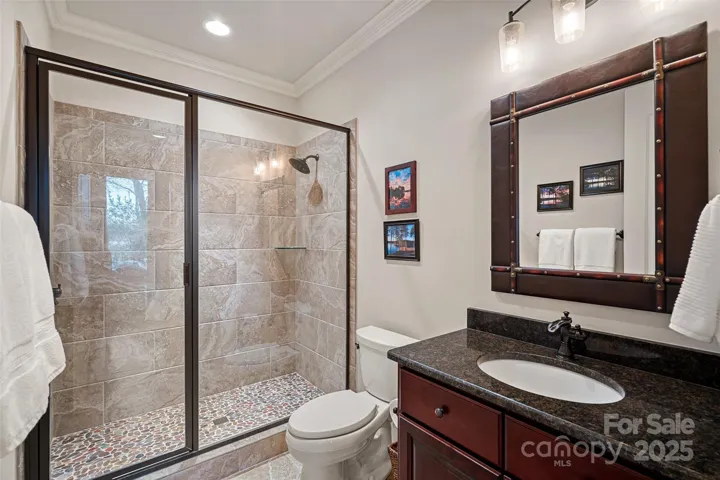 Basement Level Full Bathroom