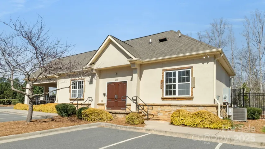Clubhouse and pavilion