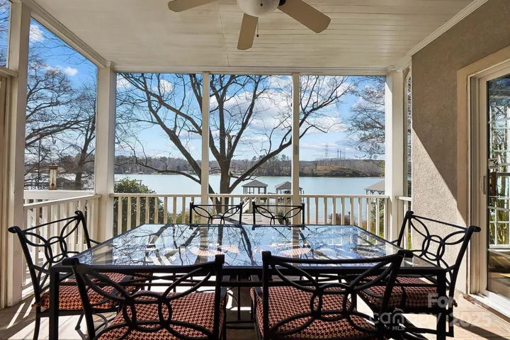 Unwind in the fabulous screened porch