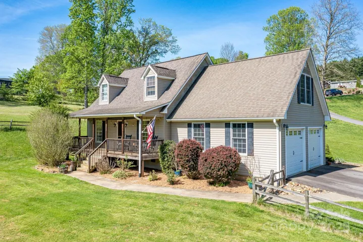 Attached large two-car garage,  perfect for a car enthusiast or shop space