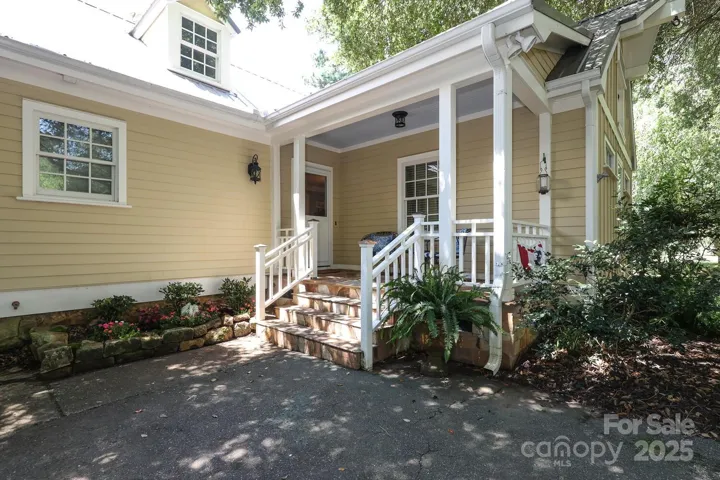 Carriage/Guest house front porch