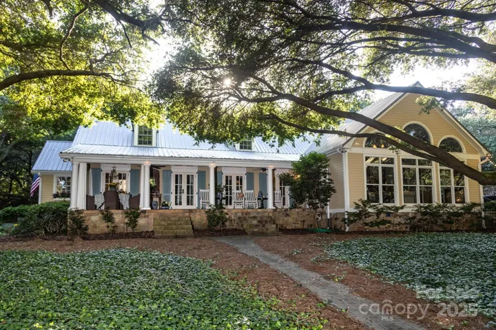 Front elevation main house