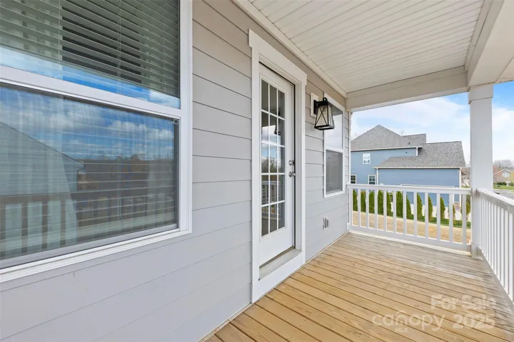 Balcony off primary suite