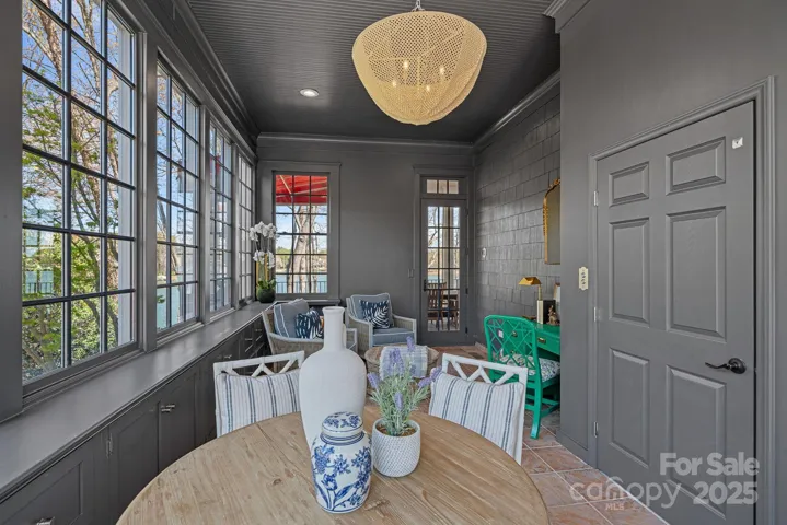 Sun Porch with Elevator to all 3 levels