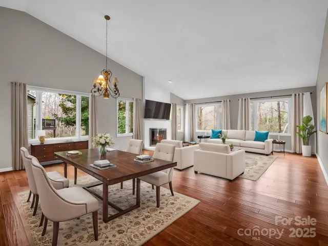 Dining & LR Virtually Staged