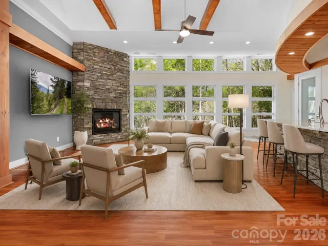 Living Room - virtually staged