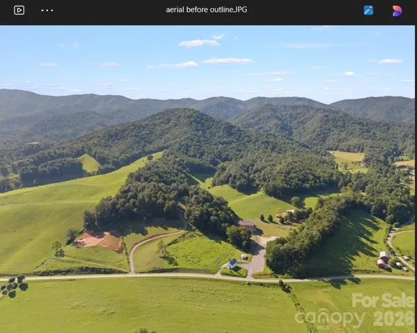 aerial view of full acreage