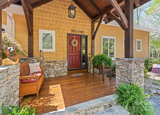 Welcoming entry