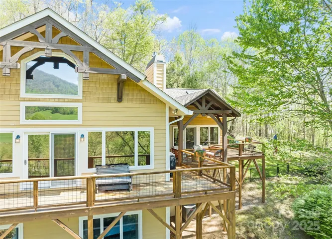 decks galore to enjoy those views