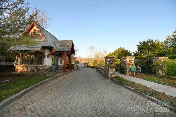 Gated Entrance Into Community