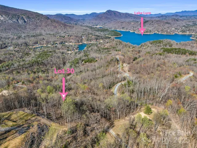 Standing on the lot you have great winter mountain views of the Lake and potential wonderful summer views!