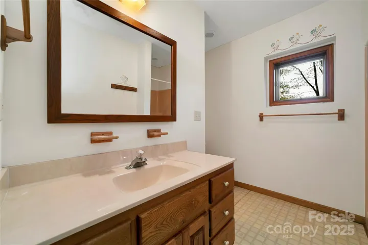 Lower level full bathroom
